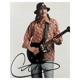 Carlos Santana Signed Photo