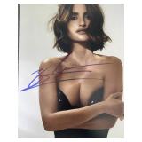 Pen©lope Cruz signed photo
