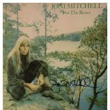 Joni Mitchell signed For The Roses album