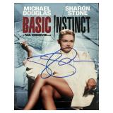 Basic Instinct Sharon Stone signed movie photo