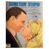 Frank Sinatra & Nancy Sinatra signed sheet music