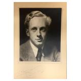 Double Your Money Host Hughie Green signed photo