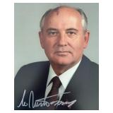 Soviet Union President Mikhail Gorbachev signed...