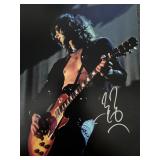 Led Zeppelin Jimmy Page signed photo