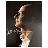 Amazon Founder Jeff Bezos signed photo
