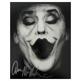 The Joker Jack Nicholson signed Batman movie photo