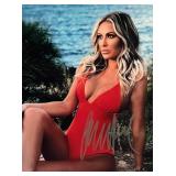 Paulina Gretzky signed photo