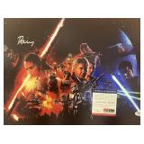 Star Wars Force Awakens Daisy Ridley signed...