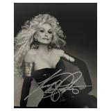 Country Singer Dolly Parton signed photo