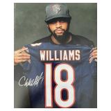 Chicago Bears Caleb Williams signed photo