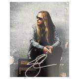 Alice in Chains Jerry Cantrell signed photo