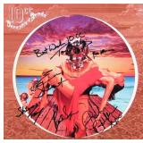 10cc signed "Deceptive Bends" album. GFA...