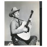 The Arizona Cowboy Rex Allen signed photo