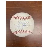 Pedro Alverez signed baseball