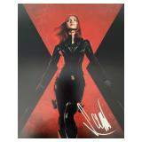 Black Widow Scarlett Johansson signed movie photo