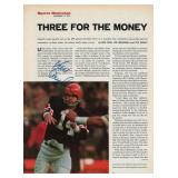 Ken Anderson signed Sports Illustrated magazine...