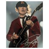 AC/DC Angus Young signed photo