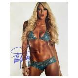 WWE Barbie Blank signed photo