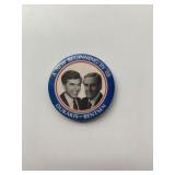 Michael Dukakis Presidential campaign button- 1988