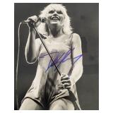 Blondie Debbie Harry signed photo. GFA...