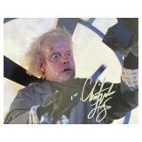 Back to the Future Christopher Lloyd signed...
