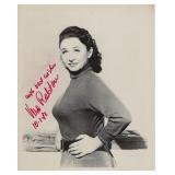 The Fighting Kentuckian Vera Ralston Signed Photo