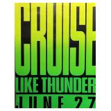 Days of Thunder 1990 Teaser Original Movie Poster