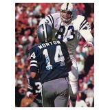 Craig Morton signed magazine photo