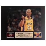 Kobe Bryant signed photo