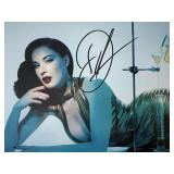 Dita Von Teese signed photo