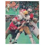 Larry Brown signed magazine photo