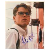 Good Will Hunting Matt Damon Signed Photo