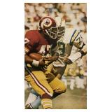 Miami Dolphins Gary Johnson signed magazine sheet