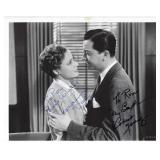 Laraine Day and Robert Young signed movie photo
