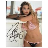 Supermodel Gigi Hadid signed photo