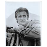 Evel Knievel George Hamilton signed movie photo