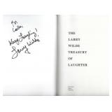 Larry Wilde signed book