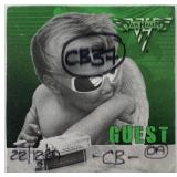 Van Halen backstage pass