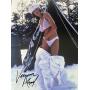 Vanessa Angel signed photo