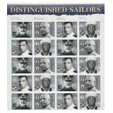 2010 Distinguished Sailors stamp set of 20