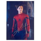Spider-Man Tom Holland facsimile signed movie...