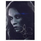 Guardians of the Galaxy Zoe Saldana facsimile...
