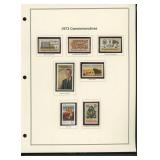 1973 United States Commemorative Stamp Set