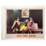 Hit the Deck original 1955 vintage lobby card