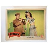 Hey, Rookie original 1943 vintage lobby card