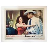 Blowing Wild 1953 vintage lobby card