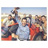 Ford v Ferrari Christian Bale facsimile signed...