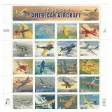 Classic American Aircraft Stamps