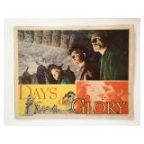 Days of Glory original 1944 vintage lobby card
