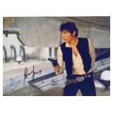 Star Wars Harrison Ford facsimile signed  movie...